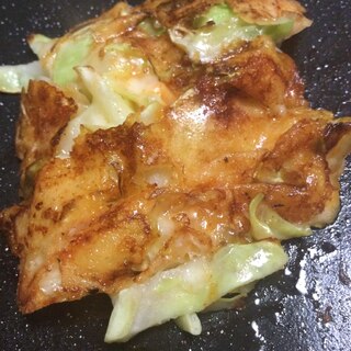 春キャベツのコチュジャンとチーズ焼き